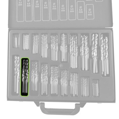 CONJUNTO DE BROCAS HELICOIDALES 1-10MM HSS 4341 JBM 53852