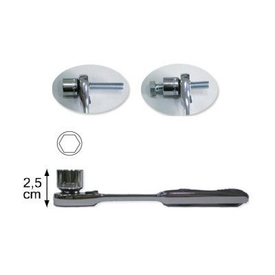 CAIXA DE FERRAMENTAS DE 39 PEÇAS HEX. DE PERFIL BAIXO 52418