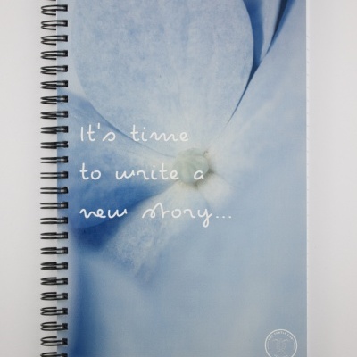 Caderno com linhas - "Hortênsia"