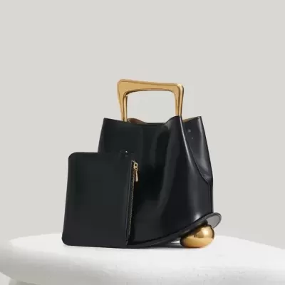 FLORENÇA- PRETO & DOURADO