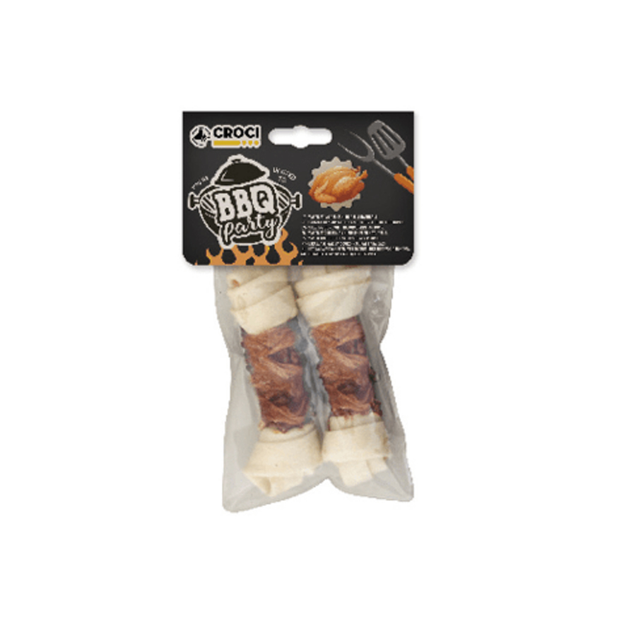 Osso Branco c/ Carne de Pato 11 cm 2un