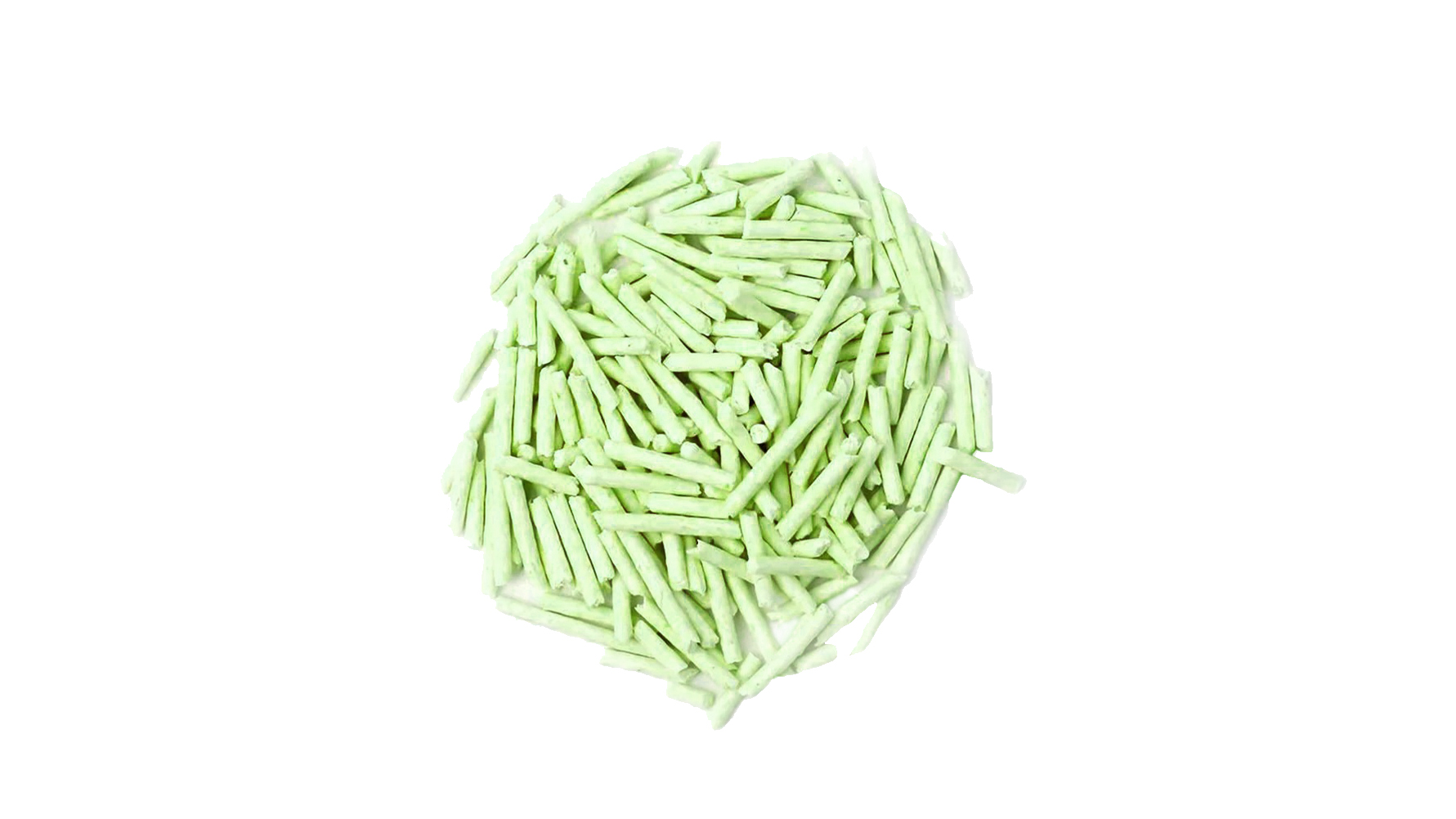 HAPPY MEOW Areia Tofu Aglomerante Para Gato Chá Verde 2mm 6L