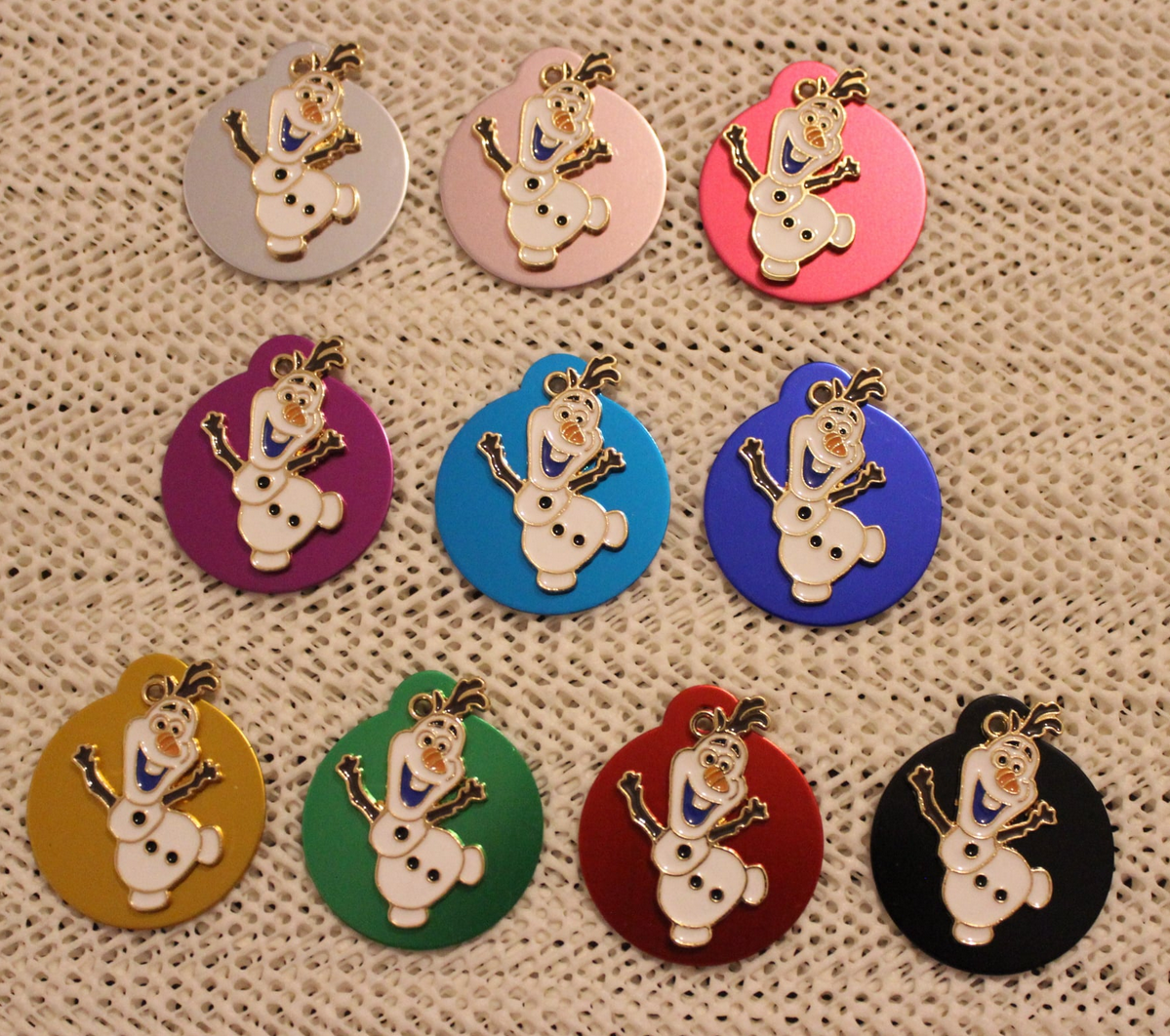 Medalha com pendente, Olaf