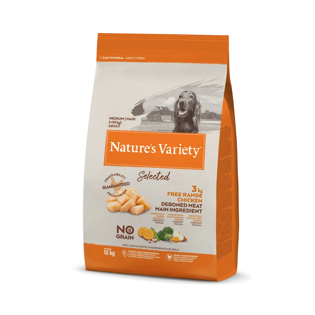 Nature's Variety Selected Medium/Maxi Frango do Campo