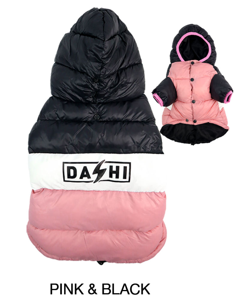 Anoraque Pink & Black