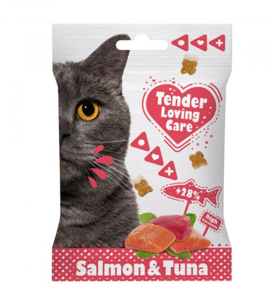 Soft Snack Salmão e Atum - 50gr