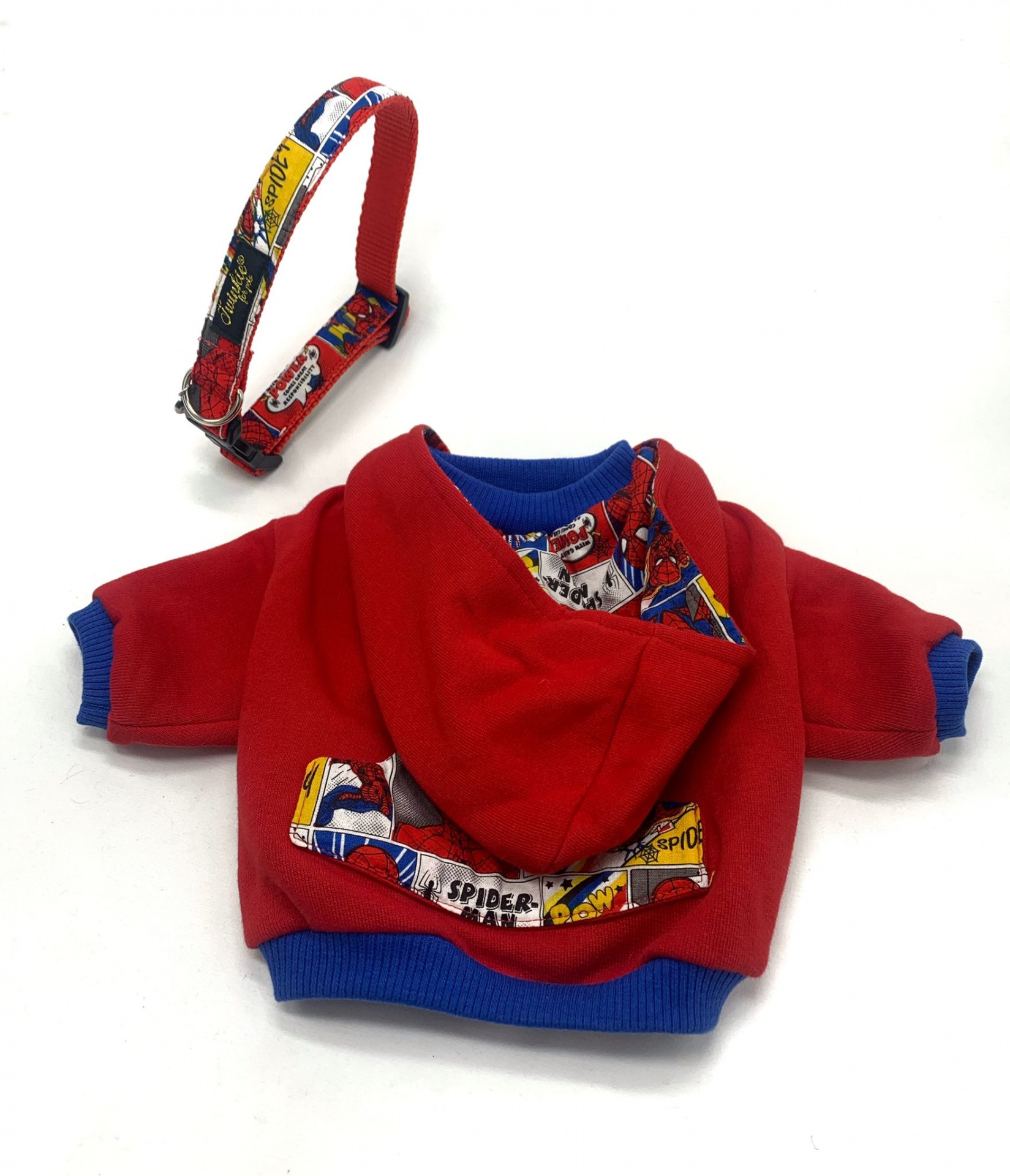 Coleira Spider Man - cães e gatos