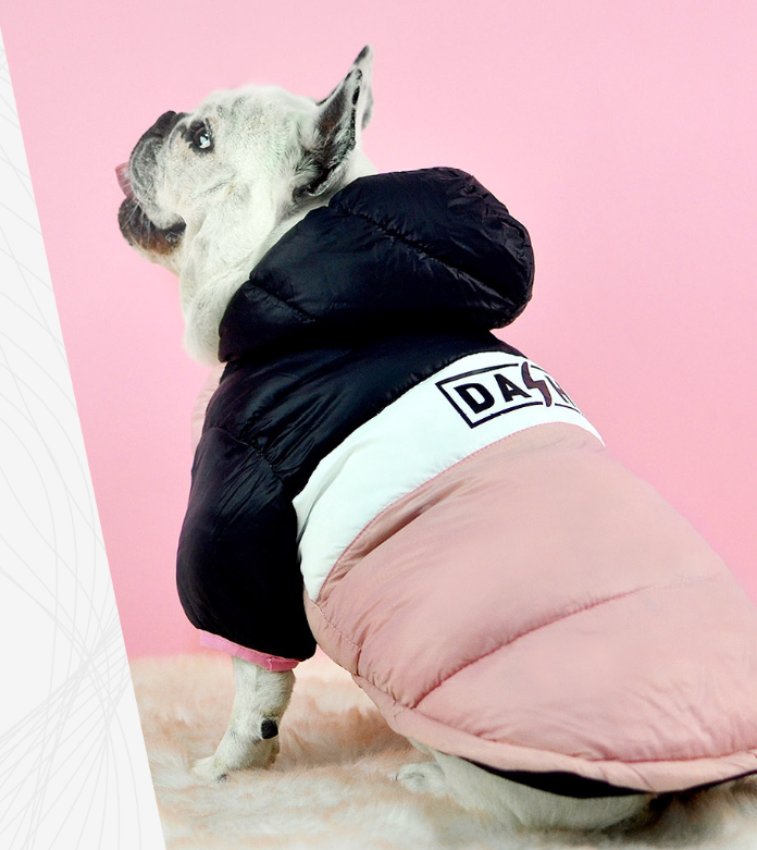 Anoraque Pink & Black