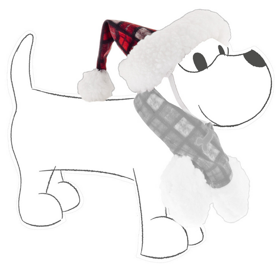 Gorro de Natal para cães e gatos