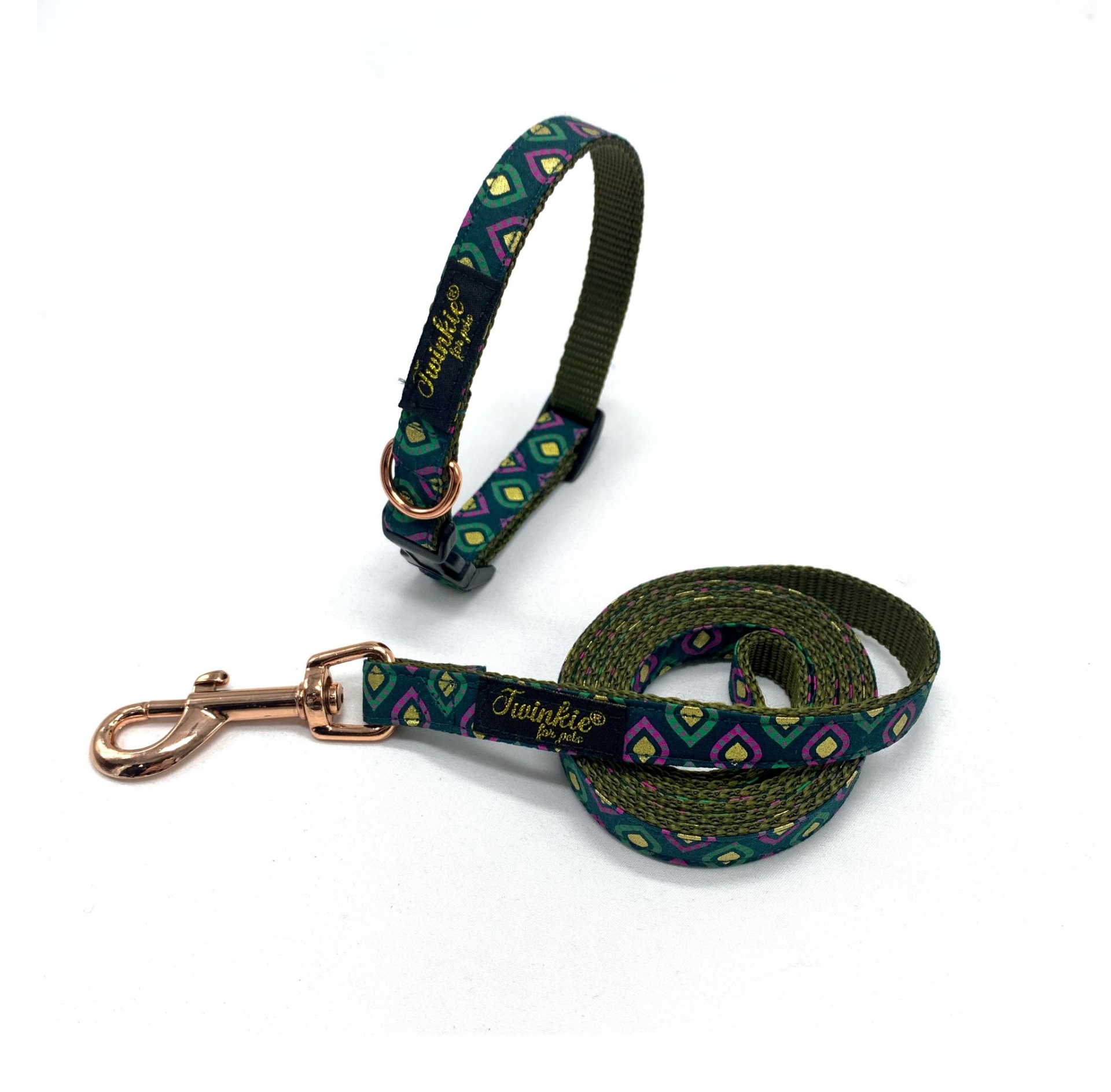 Coleira Golden Spark - Green