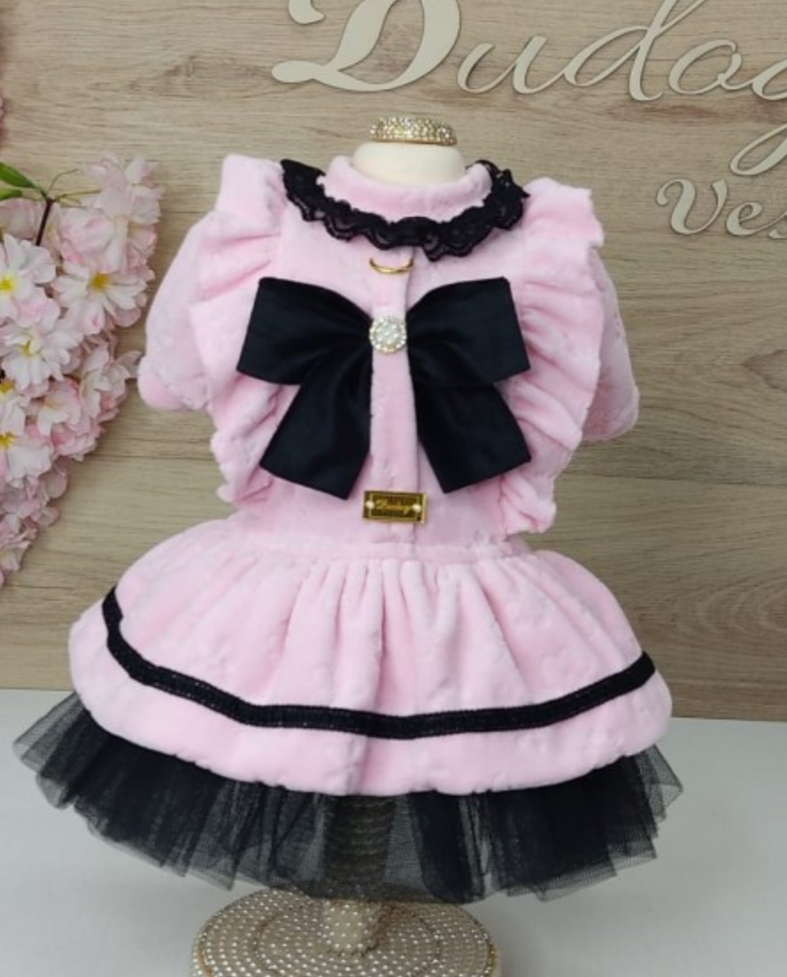 Vestido Plush Rosa