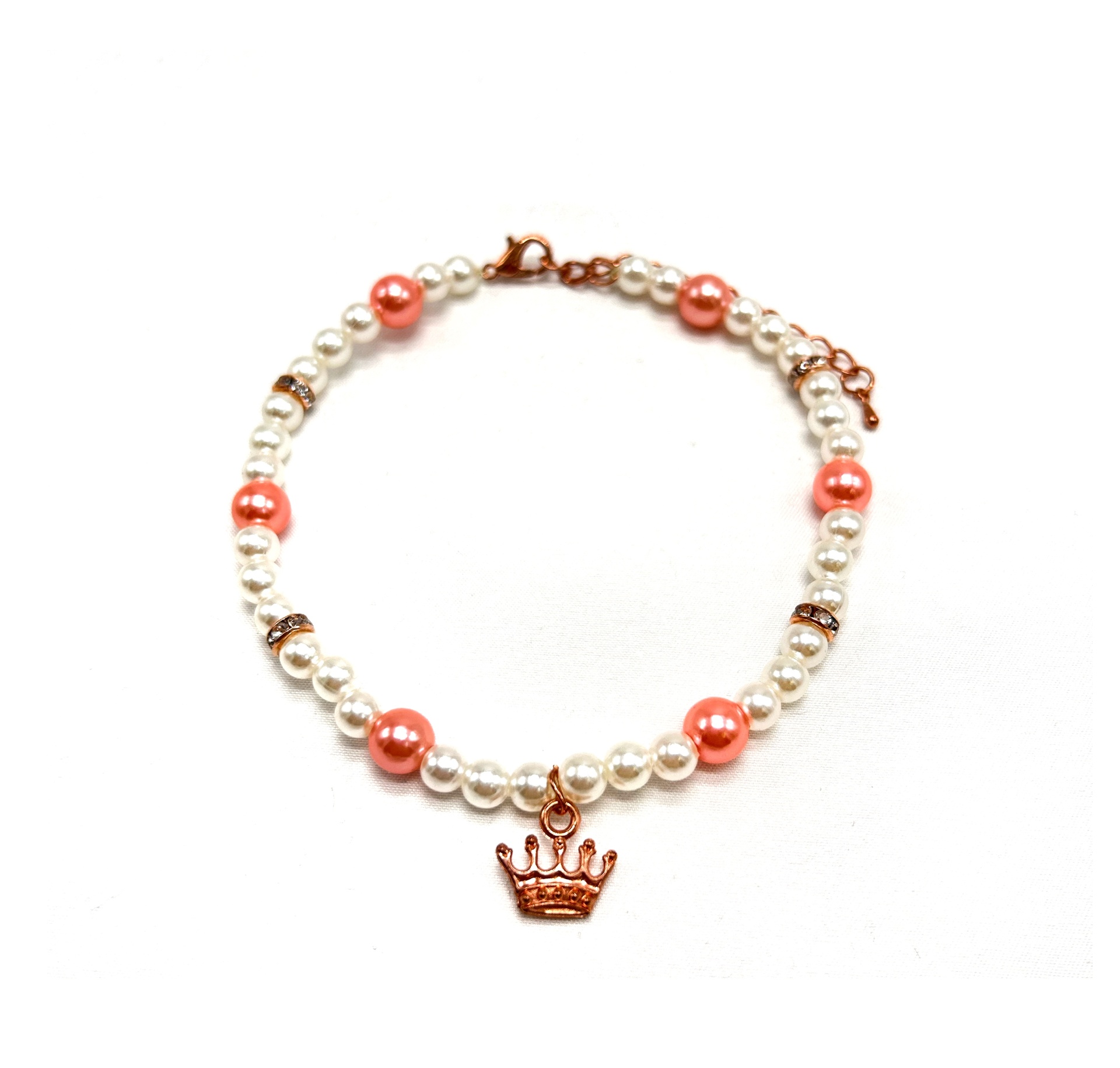 Colar de Pérolas Rose Gold