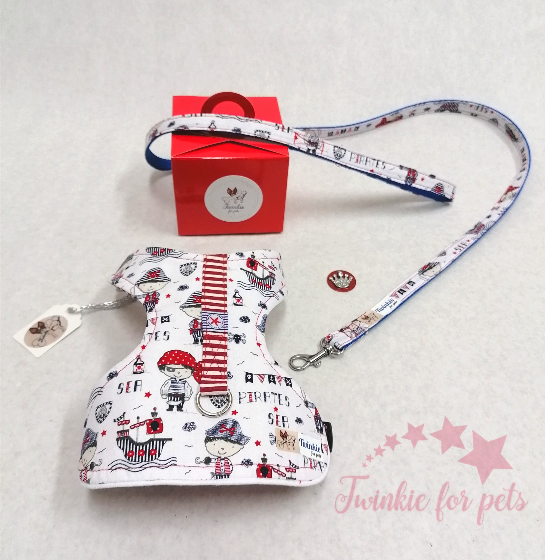 Peitoral Piratas- Cães e gatos