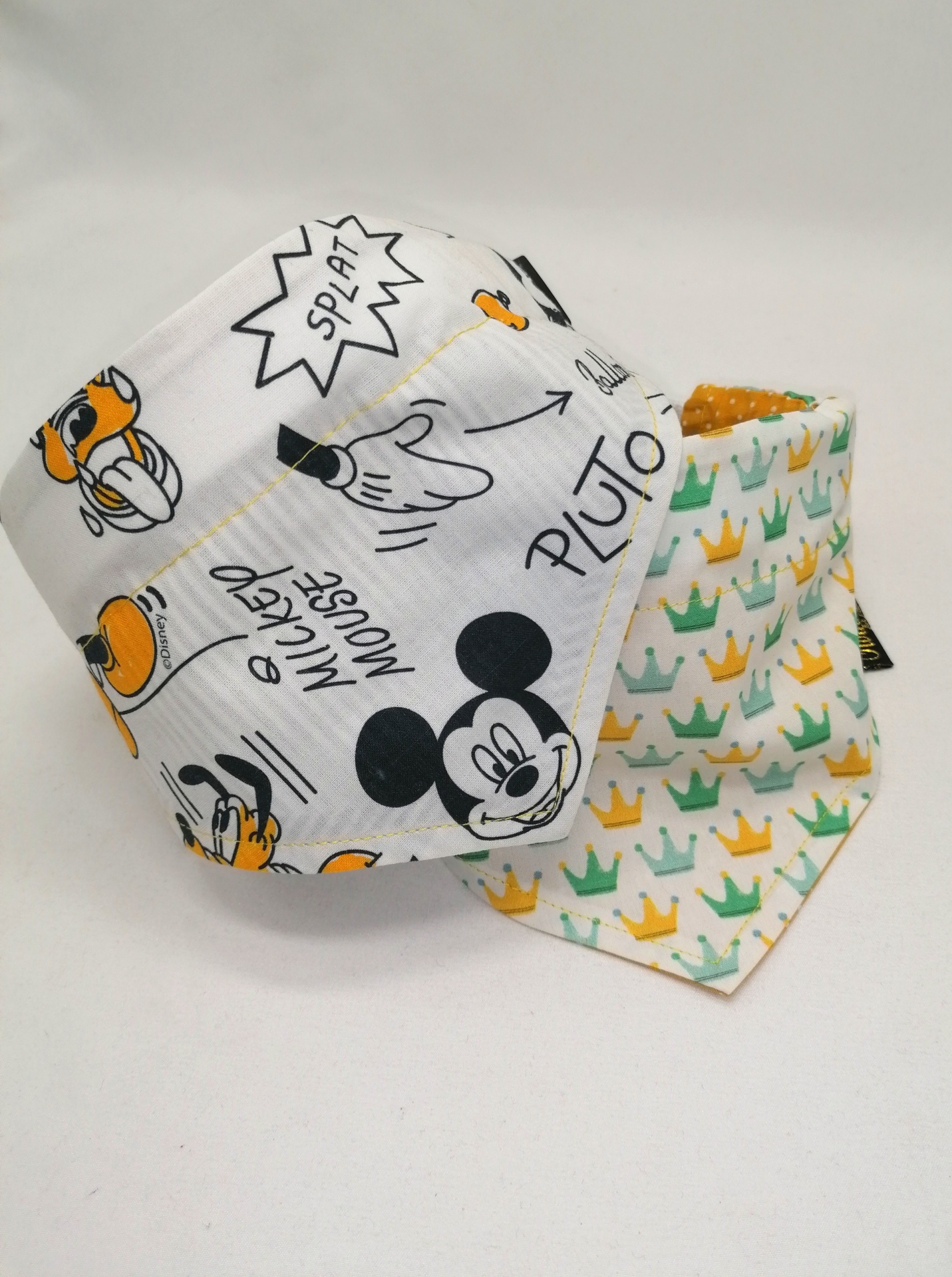 Coleira com Lenço Mickey & Pluto