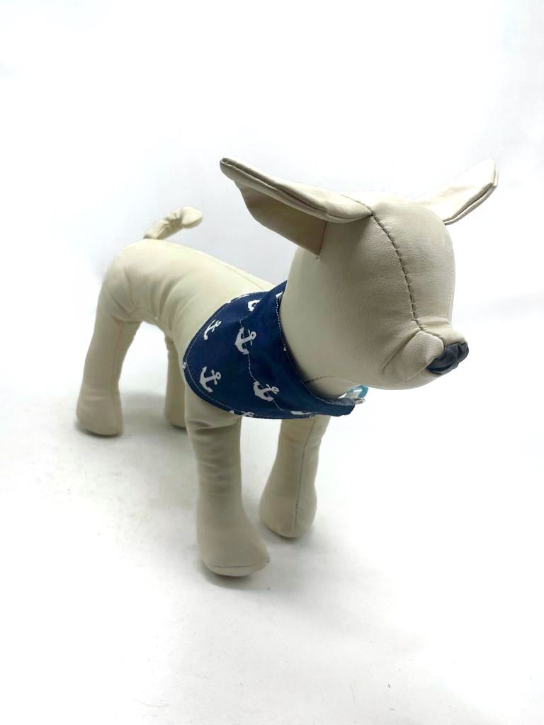 Coleira com Lenço Âncora⚓