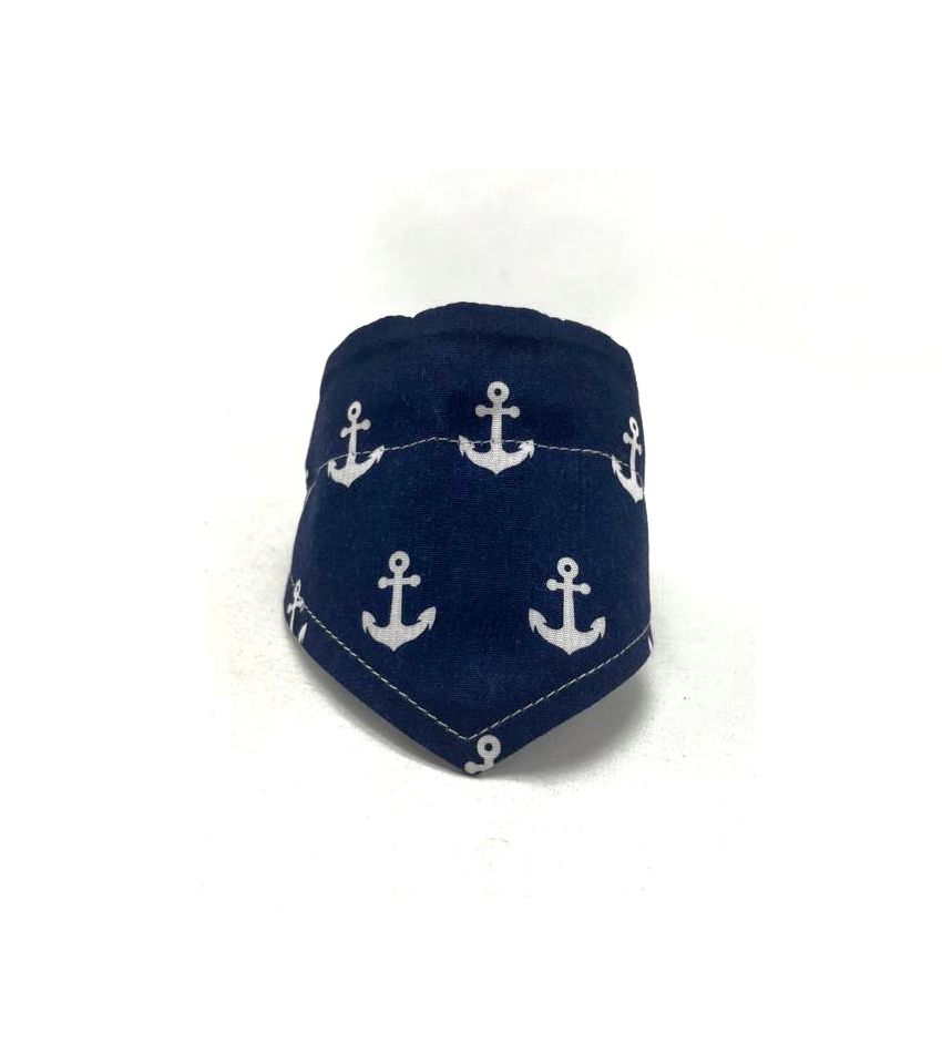 Coleira com Lenço Âncora⚓