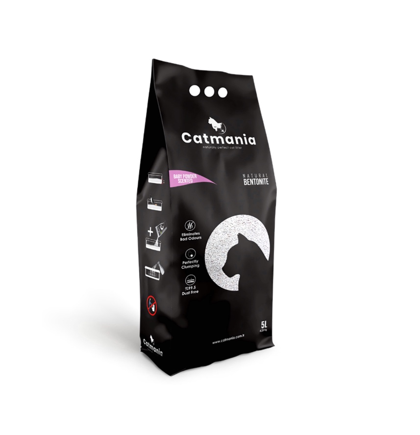 Areia Catmania - White Compact Talco