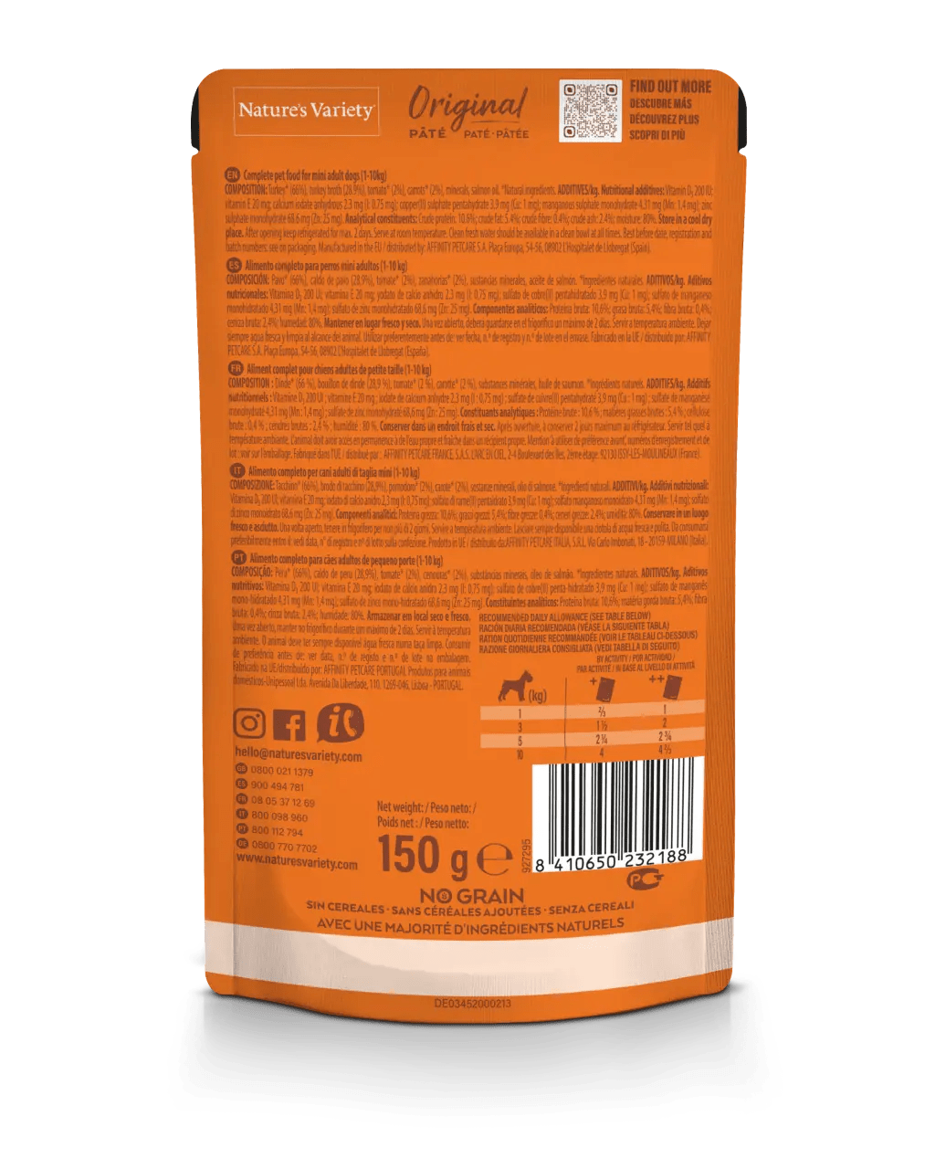 Nature`s Variety Wet - Patê Mini Perú