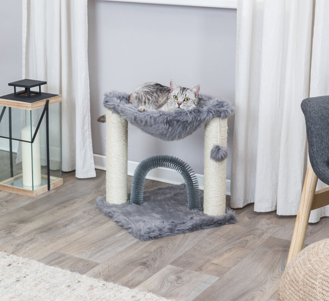 Arranhador "BAZA" com arco de massagem