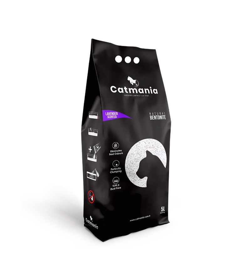 Areia Catmania - White Compact Lavanda