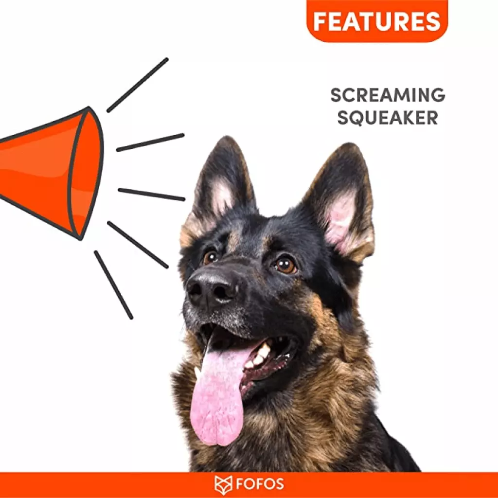 Brinquedo Cenoura Tam. S para cão - FOFOS