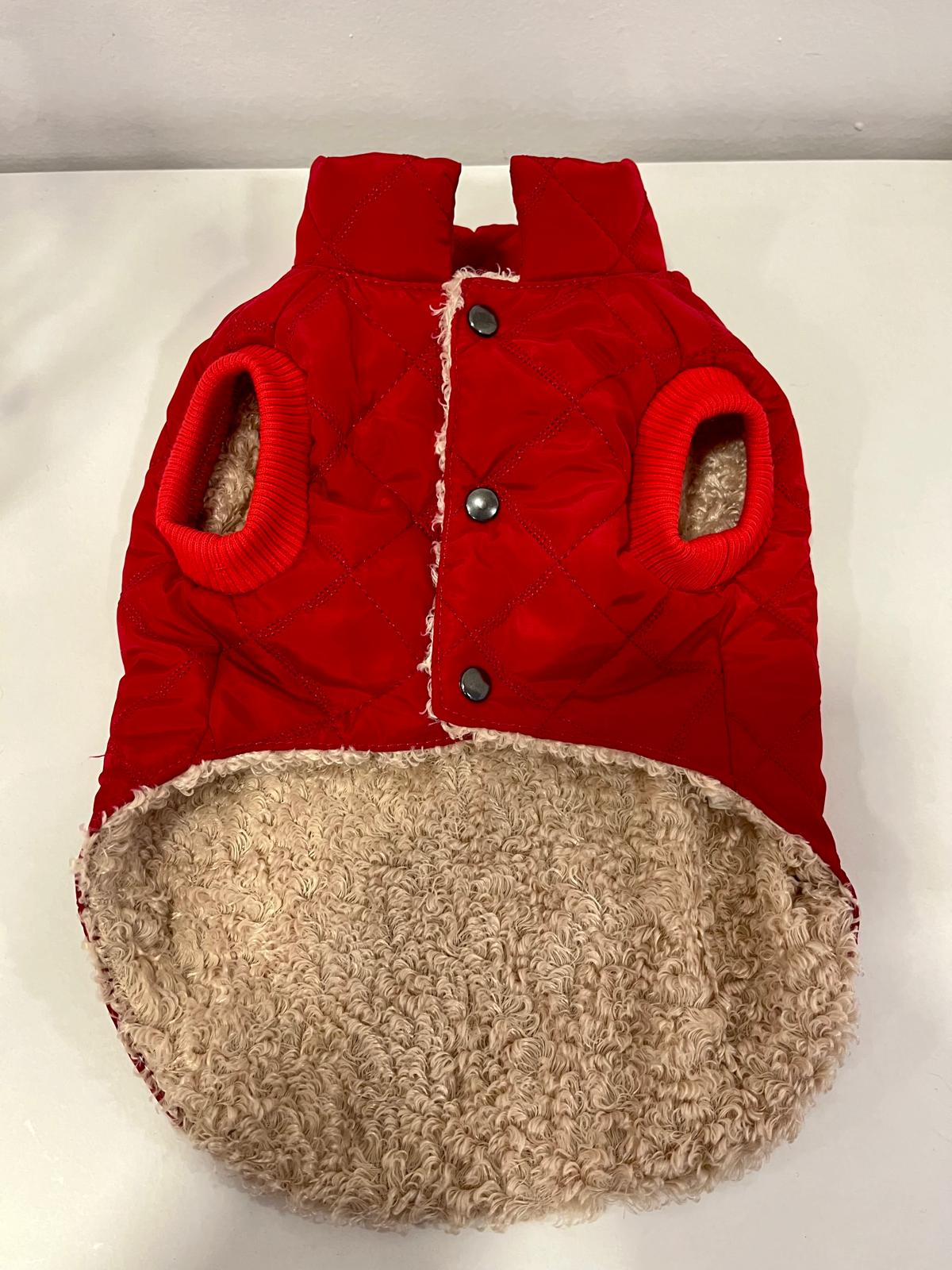 Casaco Impermeável vermelho