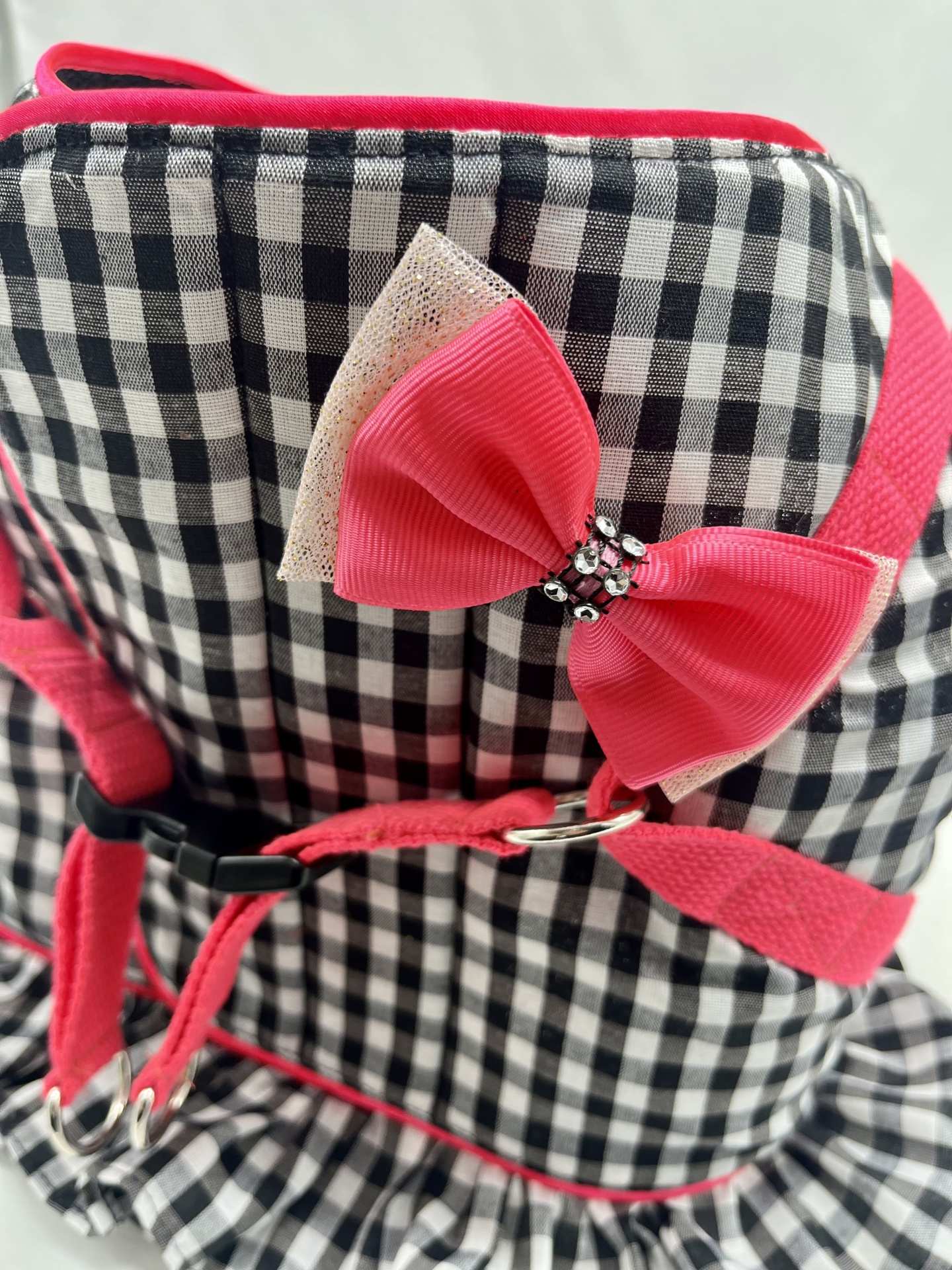 Corpete Black&White Rosa