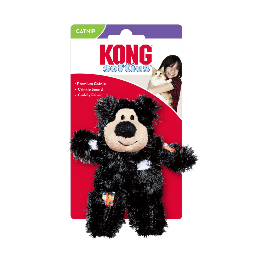 Kong Softies Bear para gato