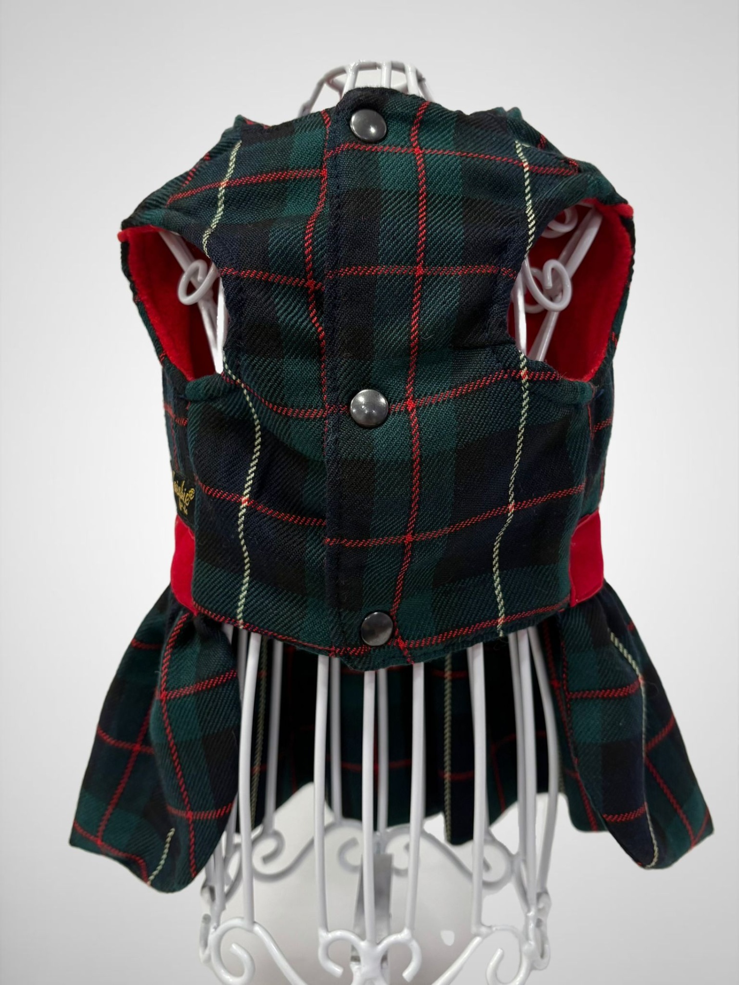 Vestido Xadrez Verde