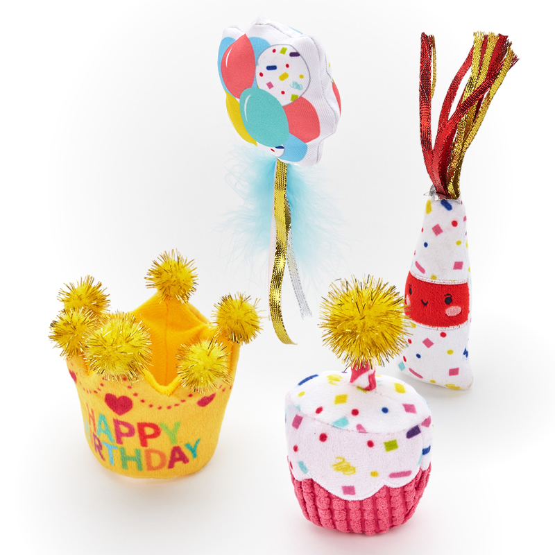 Coroa de Aniversário Brinquedo Gato