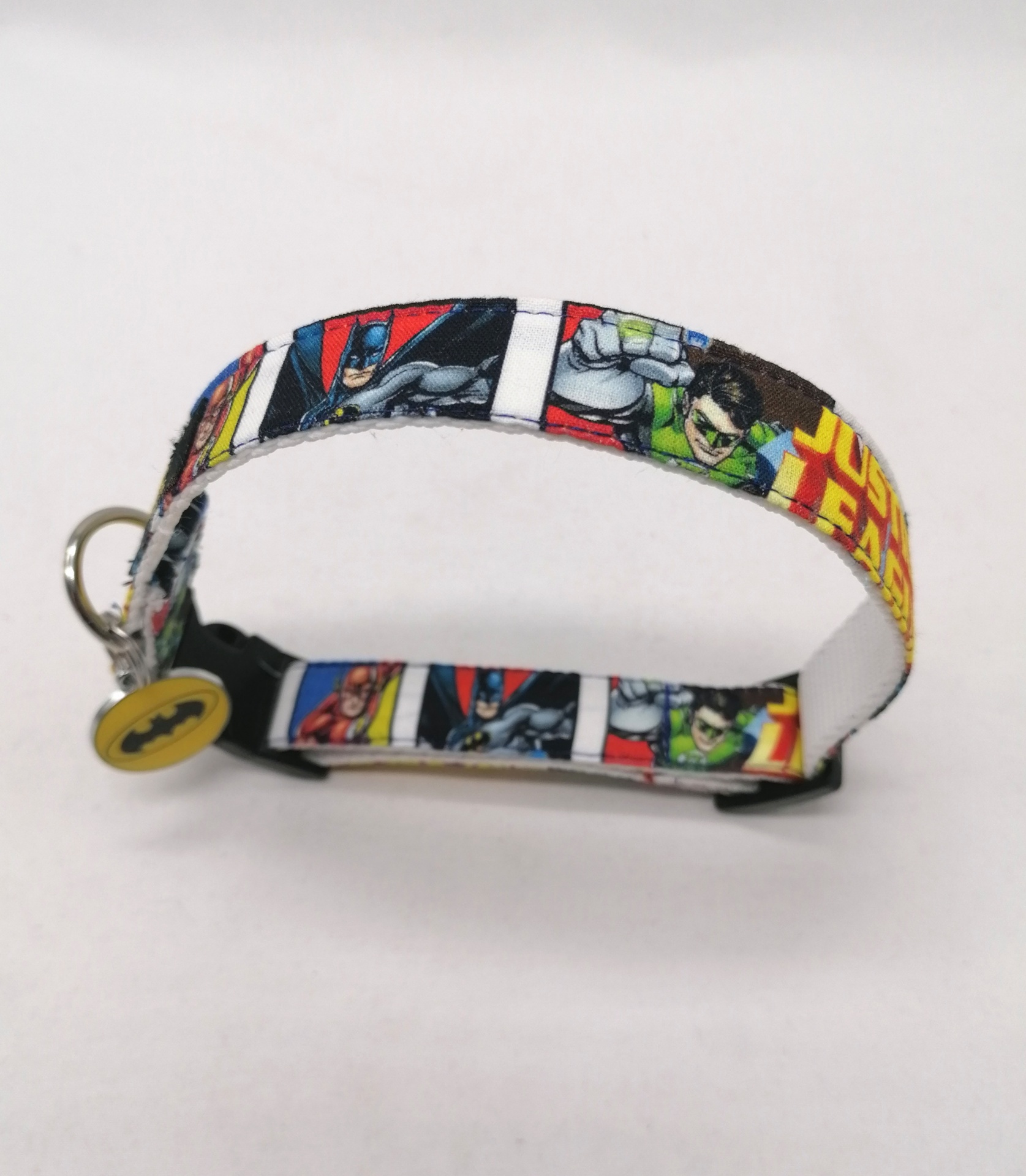 Coleira Justice League - cães e gatos