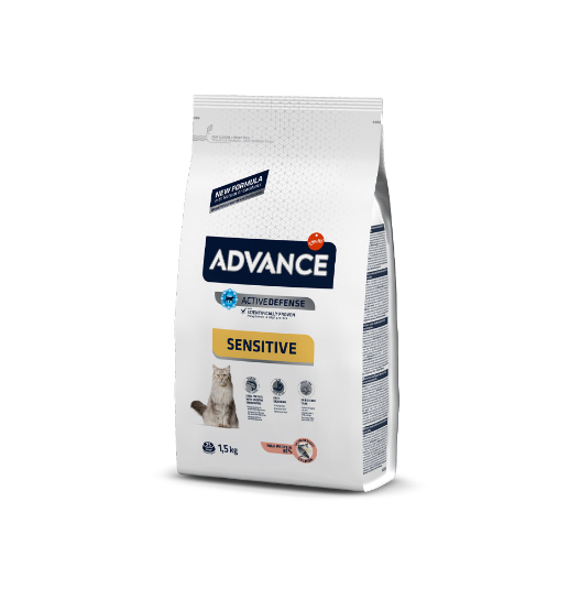 Ração Seca Advance Sensitive - Salmão e Arroz