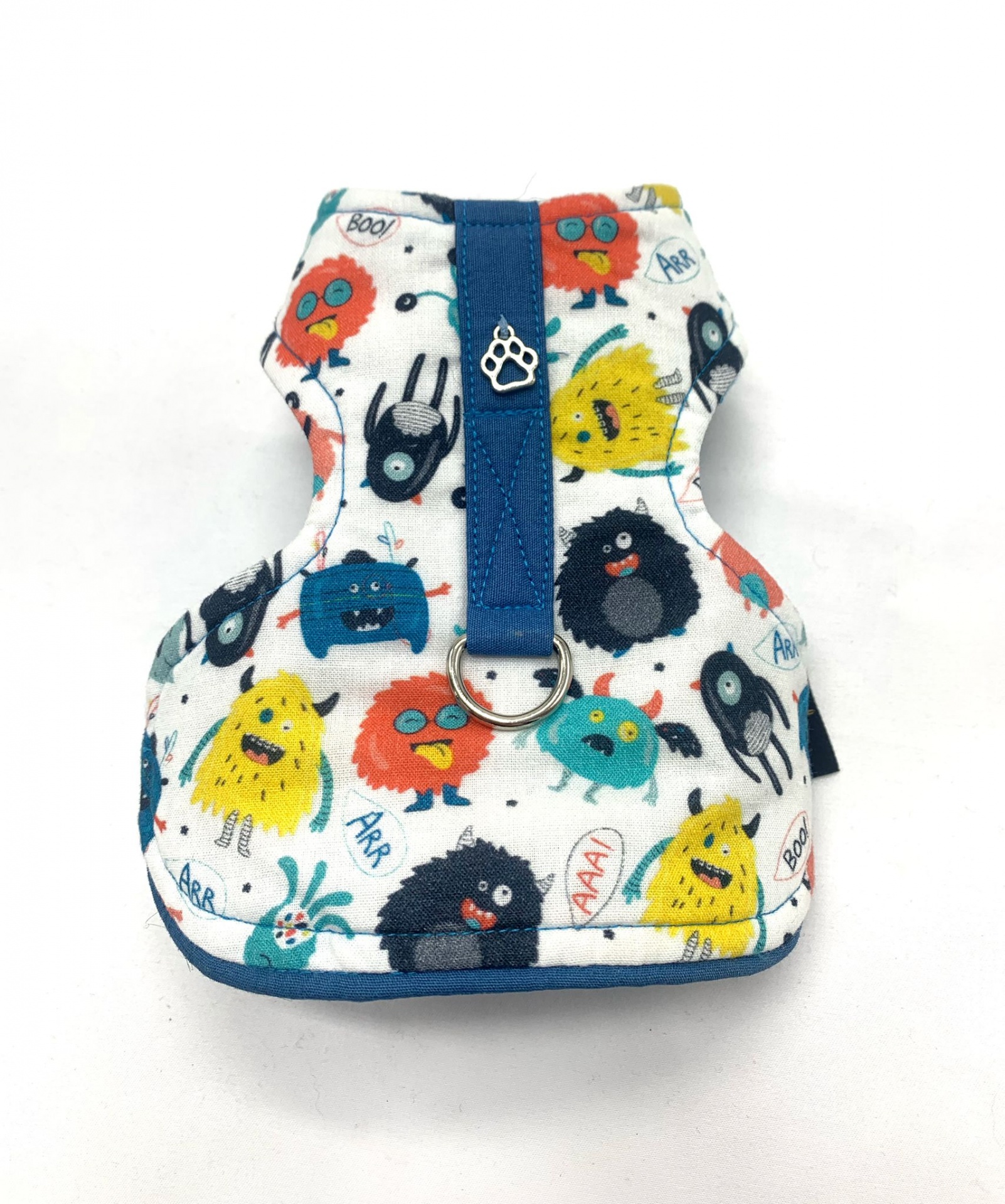 Peitoral Little Monsters - Cães e gatos