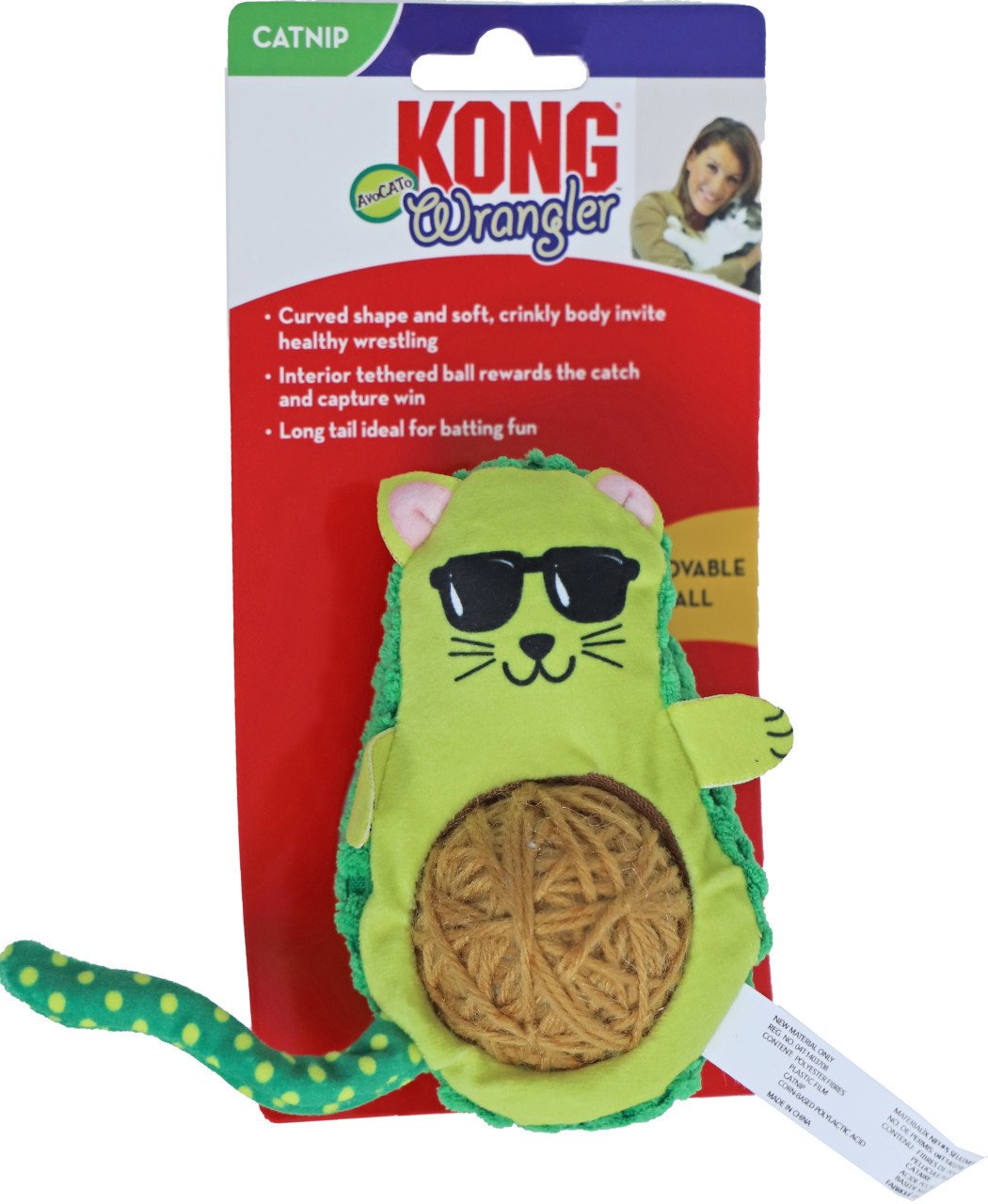 Kong Cat Wrangler Avocato