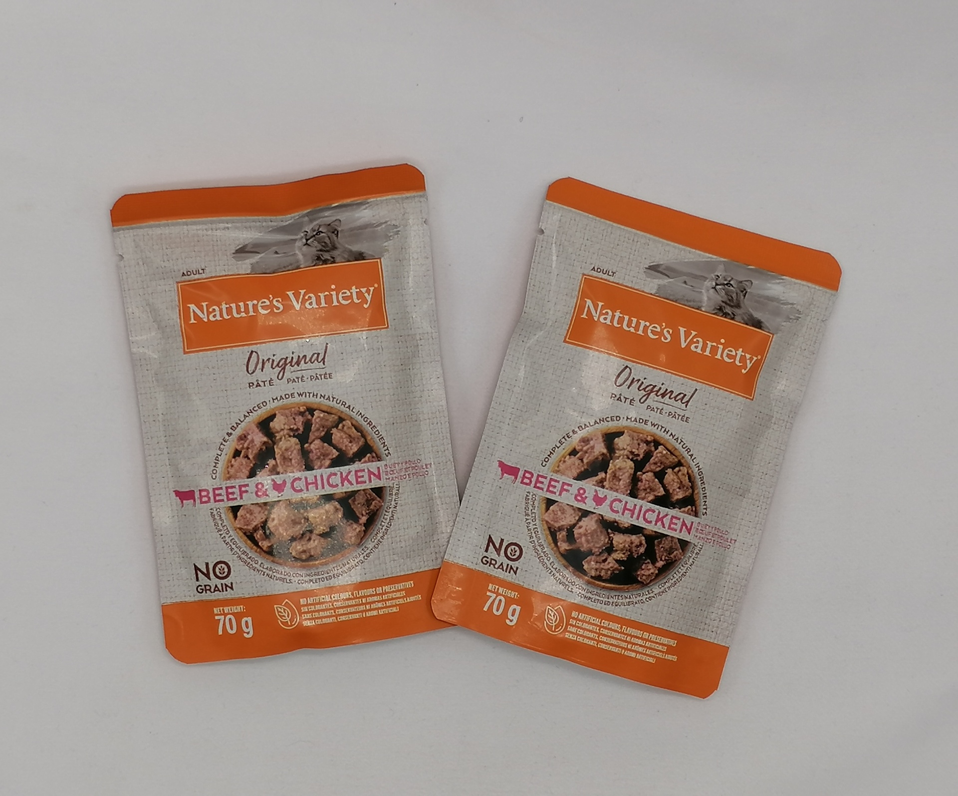 Nature`s Variety Original Gato Wet -Paté  No Grain Vaca e Frango