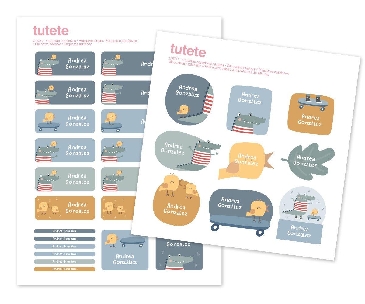 29 Etiquetas para Objectos | Croc