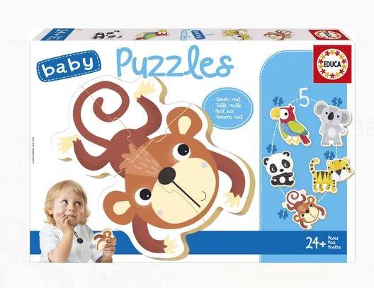 Puzzle + 24 meses | PUZZLE BABY FAUNA SELVAGEM