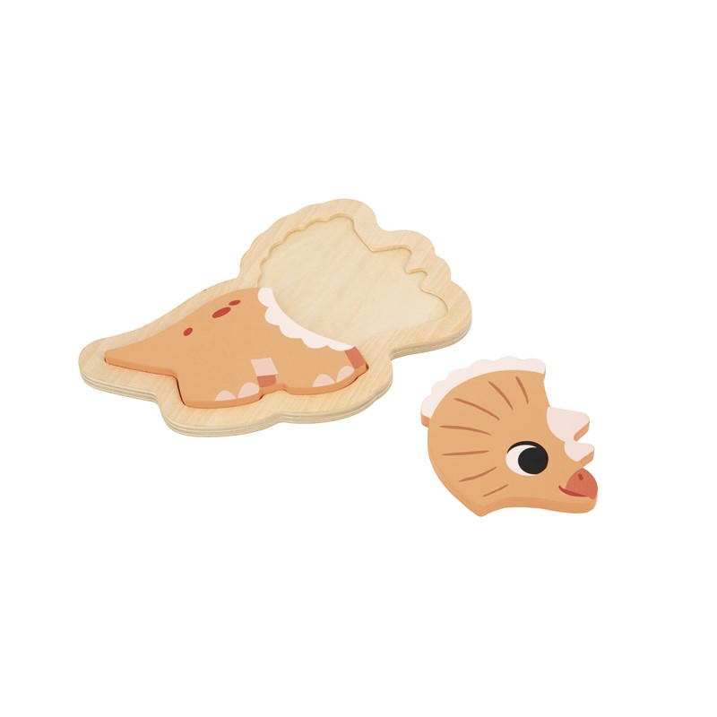 Puzzle em Madeira Evolutivo | Dino