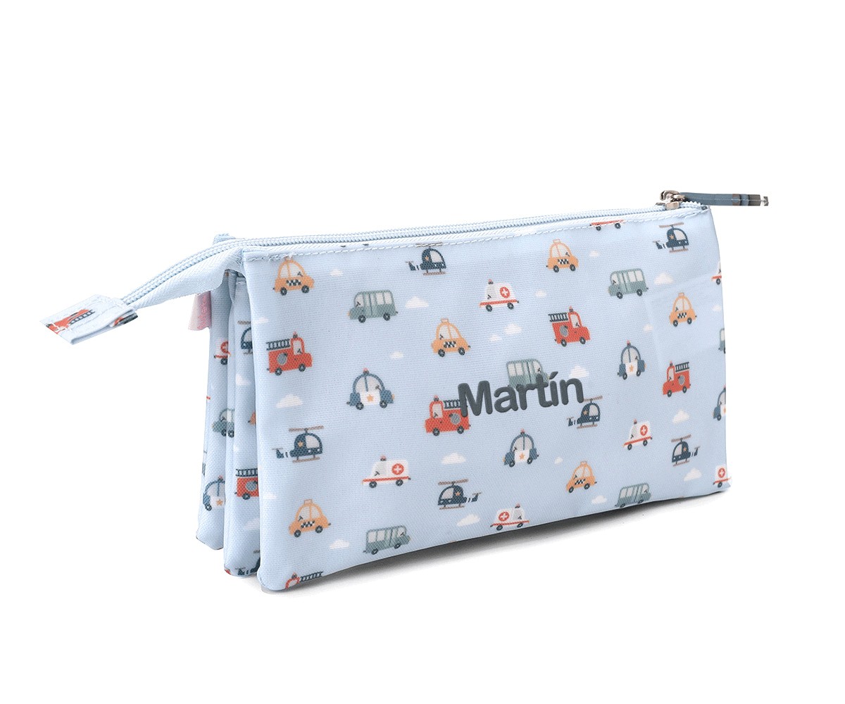 Estojo 3 Compartimentos Personalizável Tutete |  City Cars