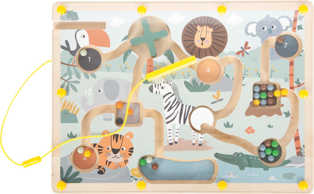 Small Foot | Labirinto Magnético Safari Cores e Contagem