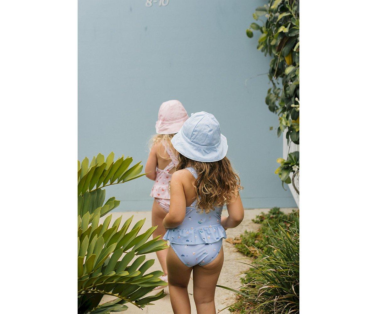 Chapéu Algodão Ajustável Old Rose 6-12 meses