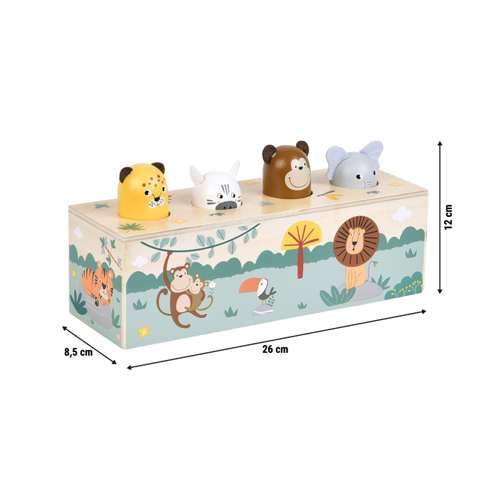 Small Foot | Brinquedo Pop-Up Safari com Sons