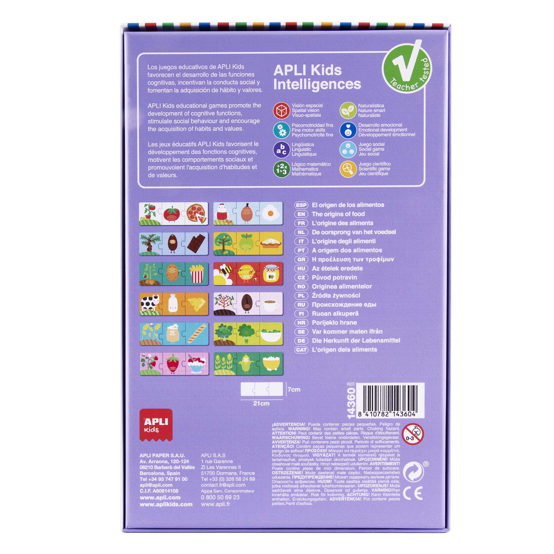 Puzzle | Origem dos Alimentos