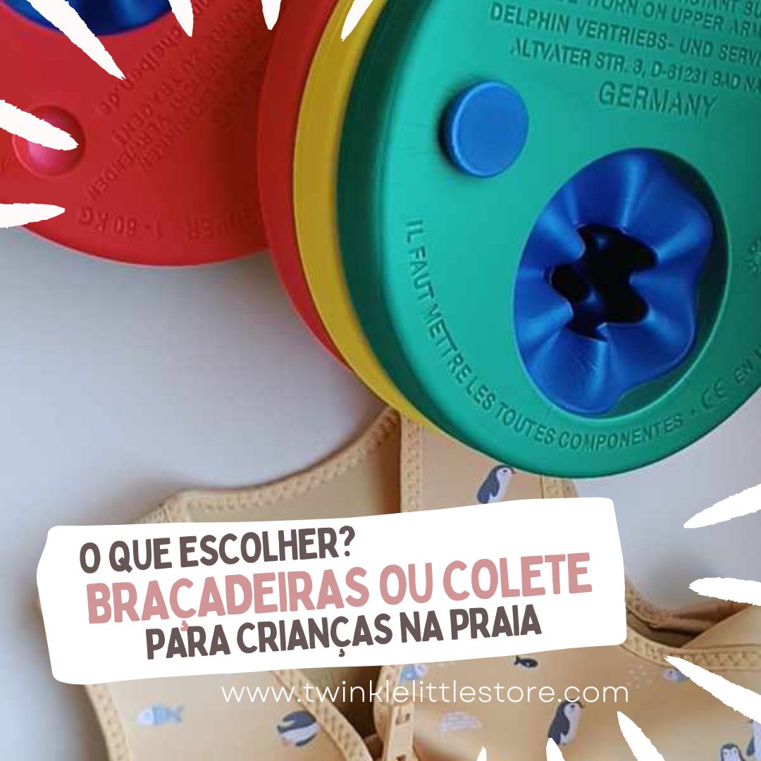 Braçadeiras ou Coletes? Qual a melhor opção para crianças na piscina? Braçadeiras ou Coletes? Qual a melhor opção para crianças na piscina?