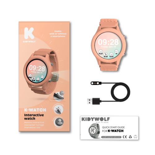 Kidywolf | Smartwatch K-Watch Salmão