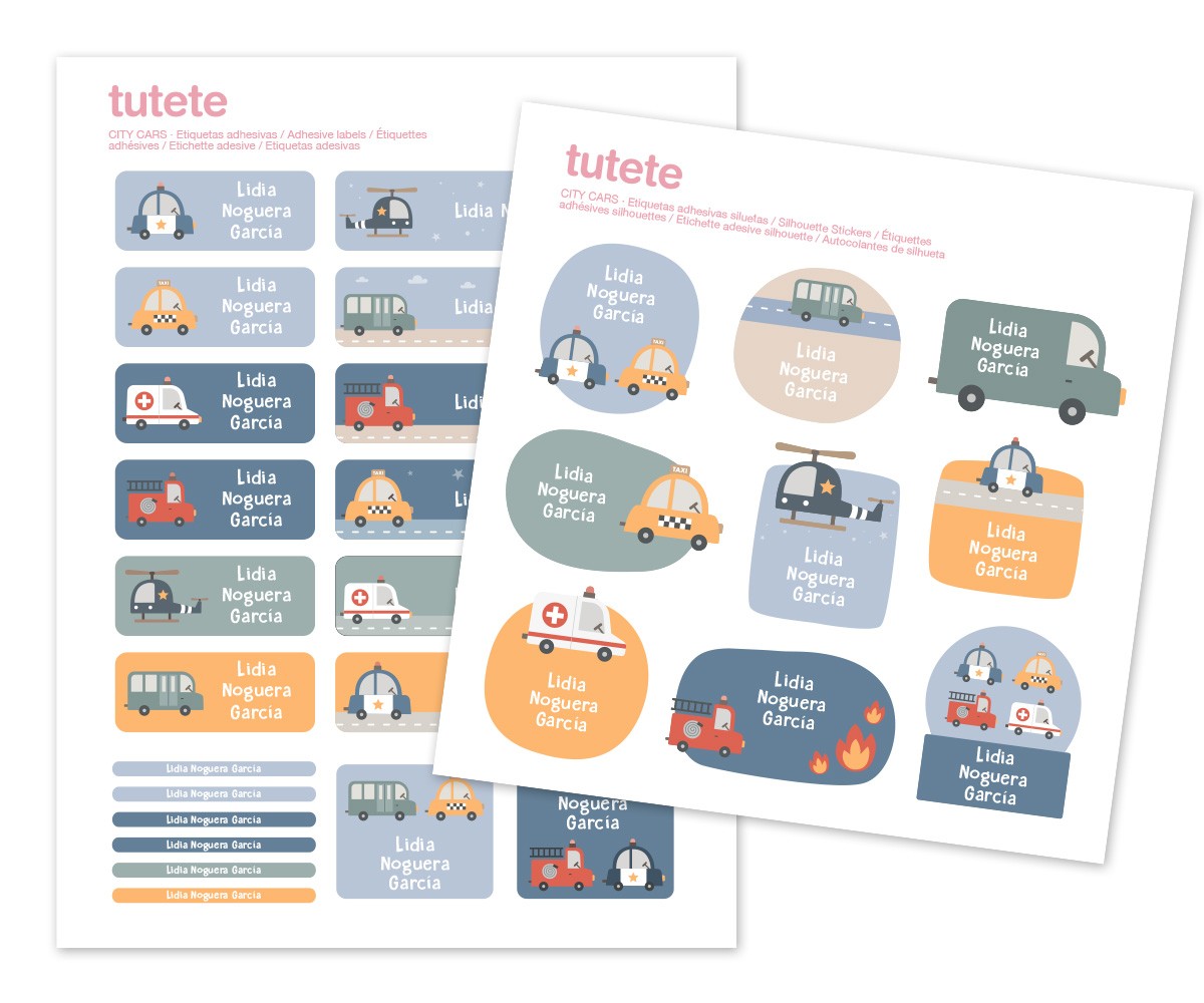 29 Etiquetas para Objectos | City Cars