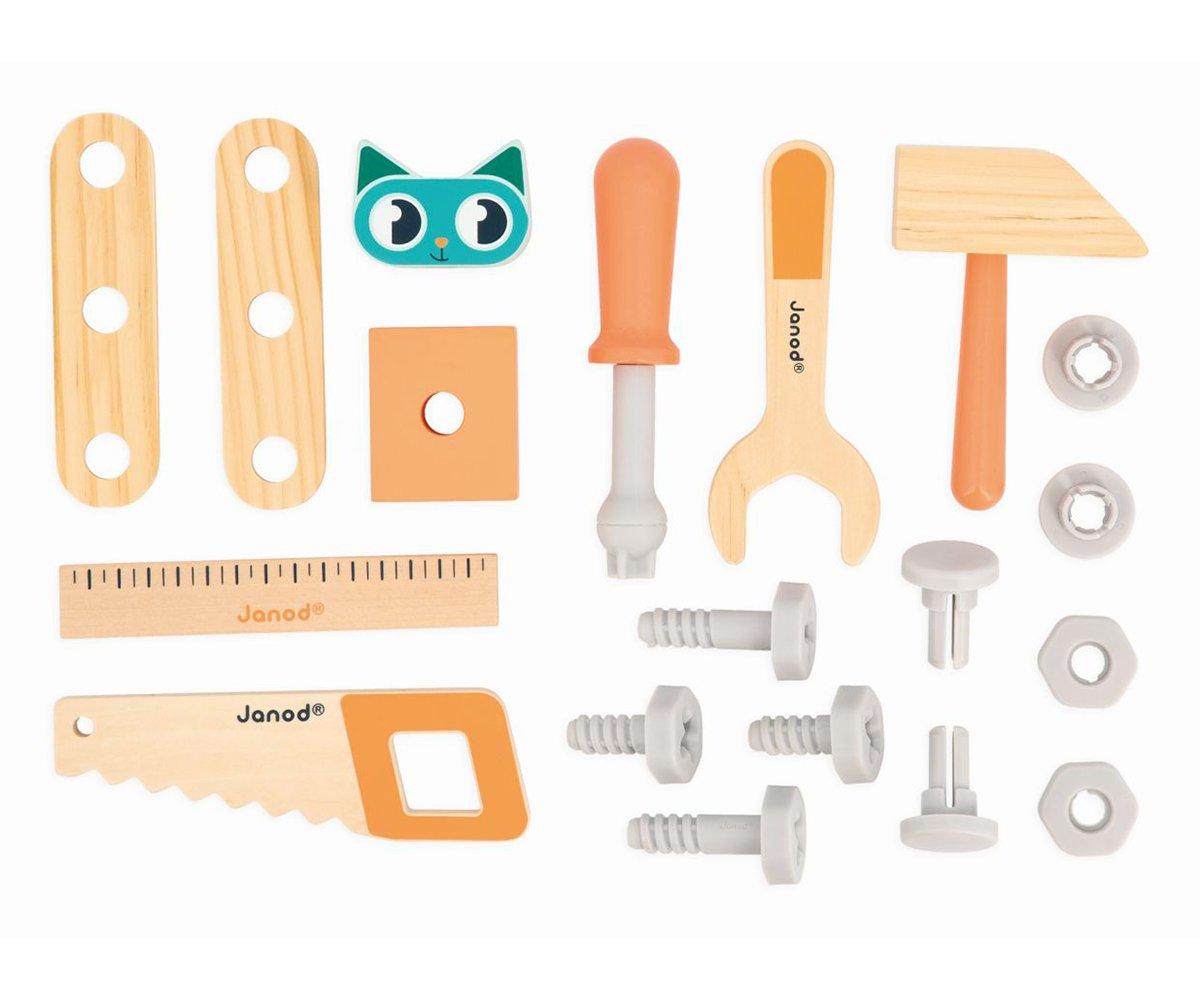 Janod | Camião de Ferramentas Brico'Kids