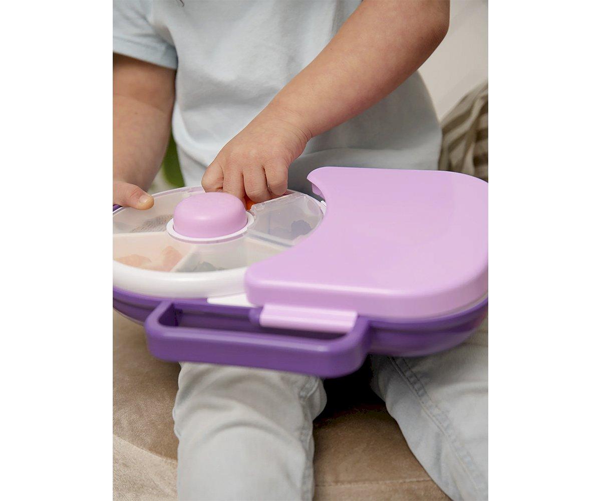 GöBe | Snack Spinner Flip 2 em 1 Lilás