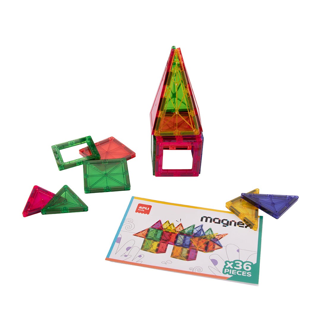 Jogo Magnético Magnex Apli | 36 peças