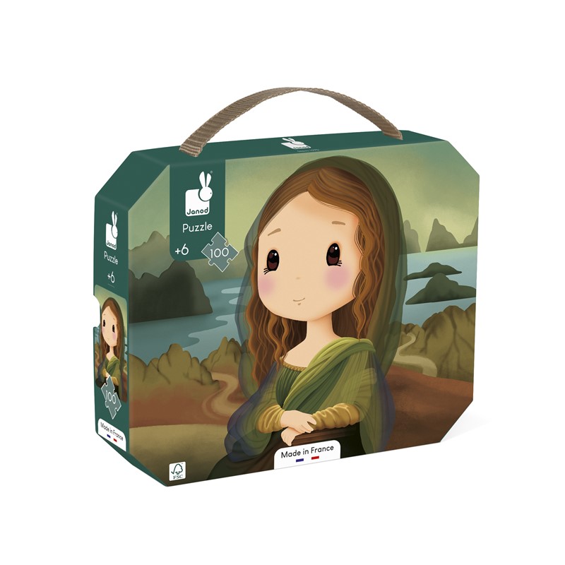 Puzzle 100 peças | Inspirado em Leonardo Da Vinci